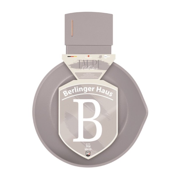 Пательня традиційна BerlingerHaus Taupe BH-8106, 16 см для смаження невеликих порцій