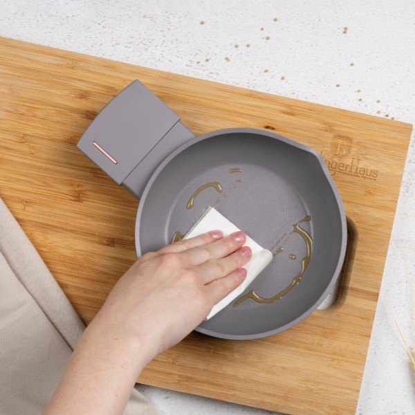 Пательня традиційна BerlingerHaus Taupe BH-8106, 16 см для смаження невеликих порцій