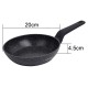 Patelnia Klausberg KB-7663 20cm z powłoką marmurową do smażenia bez przywierania