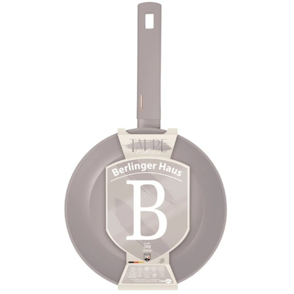 Пательня BerlingerHaus Taupe BH-8083 24 см з титановим покриттям для щоденного приготування