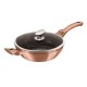 Patelnia granitowa Berlinger Haus Metallic Line Rosegold 28cm do smażenia i gotowania