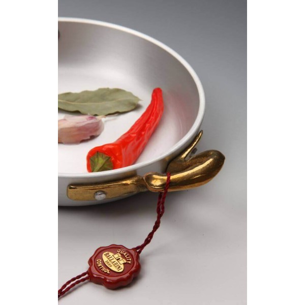 Patelnia tradycyjna Ballarini Professionale 700 Servin Tavola 14 cm z dwoma uchwytami