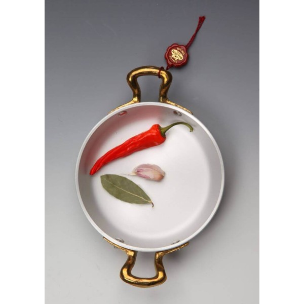 Patelnia tradycyjna Ballarini Professionale 700 Servin Tavola 14 cm z dwoma uchwytami