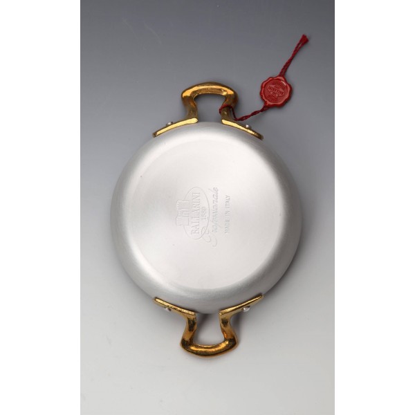 Patelnia tradycyjna Ballarini Professionale 700 Servin Tavola 14 cm z dwoma uchwytami