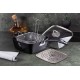 Patelnia Berlinger Haus Black Pro BH-6554 24cm z koszem i płytą parową do gotowania na parze