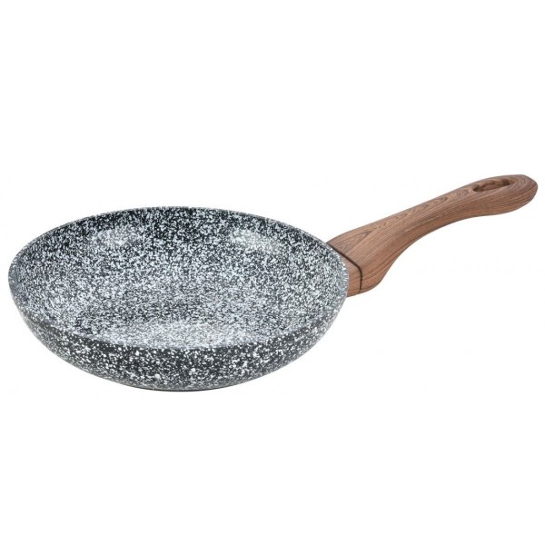 Patelnia Kinghoff Granit Wood KH-1027 20cm do smażenia i gotowania codziennego