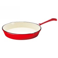 Пательня традиційна Kinghoff KH-2262, чавунна емальована 25 см для приготування страв