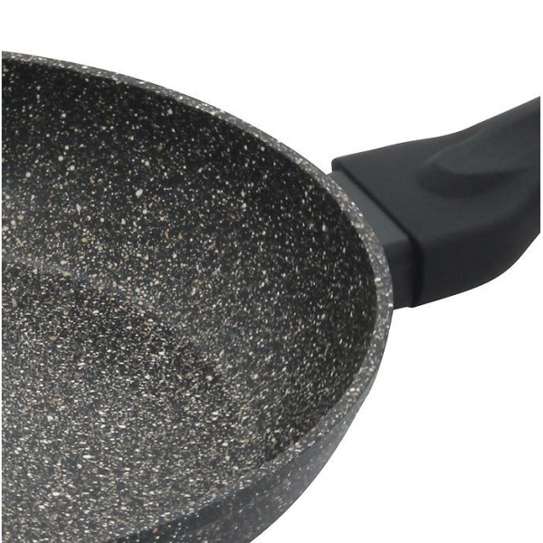 Patelnia głęboka Klausberg Marmo Gold KB-7294 28 cm, do smażenia i duszenia potraw