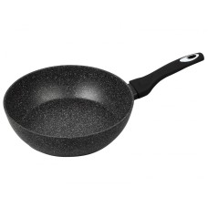 Patelnia głęboka Klausberg Marmo Gold KB-7294 28 cm, do smażenia i duszenia potraw