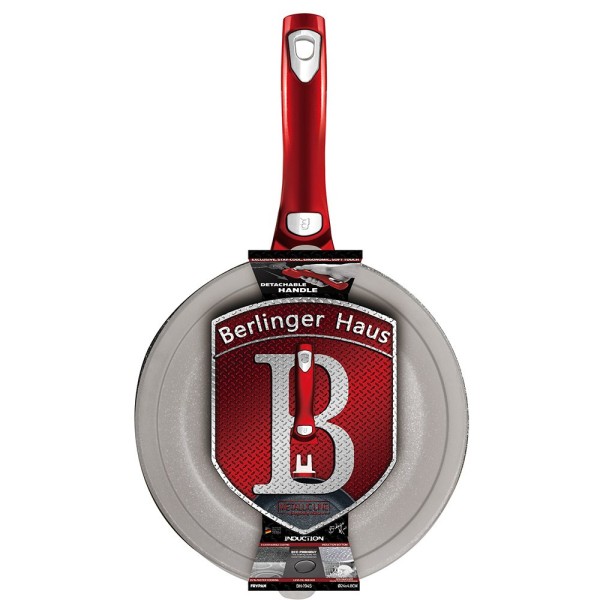 Пательня традиційна BerlingerHaus BH-1945 24 см з віднімною ручкою для зручного готування