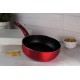 Patelnia głęboka Berlinger Haus Chef Flip 26cm Burgundy do smażenia i duszenia