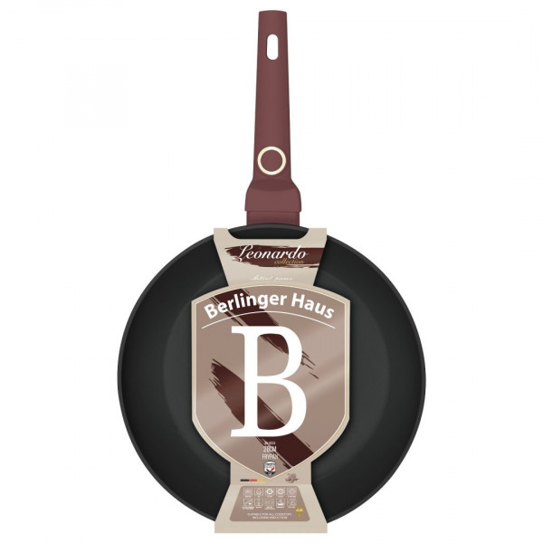 Patelnia z powłoką tytanową Berlinger haus Leonardo BH-8024 (28 cm)