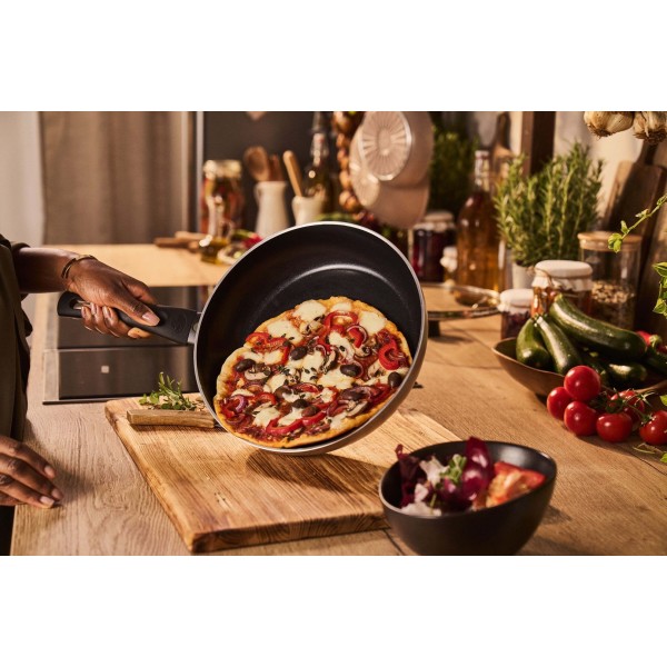 Patelnia tradycyjna Ballarini Ledro sauté 28 cm z pokrywką do smażenia