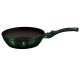 Patelnia granitowa Berlinger Haus Metallic Line Emerald BH-6049 24 cm z pokrywką do smażenia i duszenia