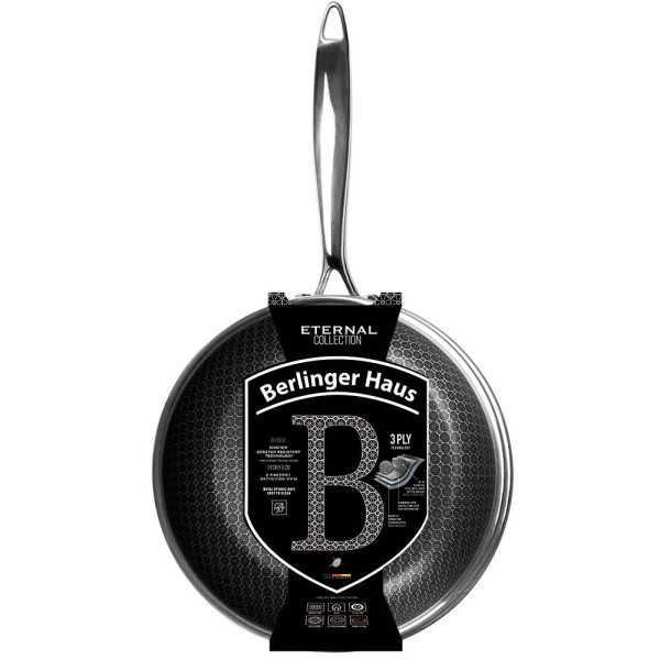 Пательня Berlinger Haus Eternal Collection BH-8504 24 см для традиційного приготування їжі