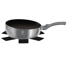 Patelnia głęboka Berlinger Haus Moonlight Edition BH-6006 Titanium 26 cm do smażenia i duszenia