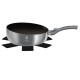 Patelnia głęboka Berlinger Haus Moonlight Edition BH-6006 Titanium 26 cm do smażenia i duszenia