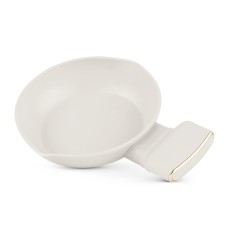 Пательня традиційна Fashion TV FV-0073 Mini 16 см матова кремова з золотом