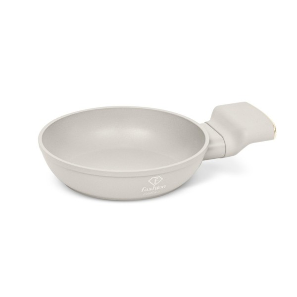 Пательня традиційна Fashion TV FV-0073 Mini 16 см матова кремова з золотом
