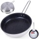 Patelnia tradycyjna Orion GRANDE 26 cm, stal nierdzewna, nieprzywierająca, indukcja
