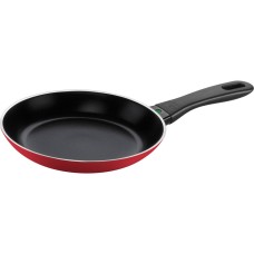 Patelnia tradycyjna Ballarini Caprera 20 cm czerwona płytka