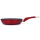 Patelnia Zilner StoneTec Burgund 26 cm marmurowo-ceramiczna do smażenia