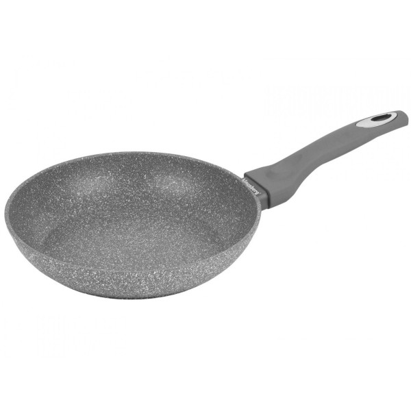Patelnia granitowa Klausberg Marmo Grey 24 cm do smażenia i duszenia potraw