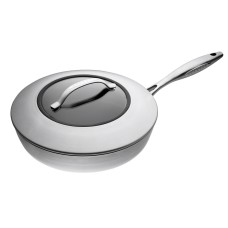 Patelnia tradycyjna Scanpan CTX 28 cm z pokrywą, głęboka