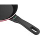 Patelnia płytka Ballarini Caprera 26 cm czerwona do smażenia warzyw i mięs
