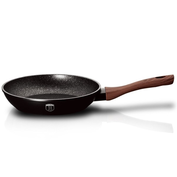 Patelnia granitowa Berlinger Haus Ebony Rosewood 28 cm do smażenia i duszenia potraw