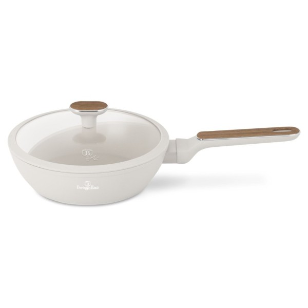 Patelnia tradycyjna BerlingerHaus Sahara Nordic 24 cm z pokrywką głęboka