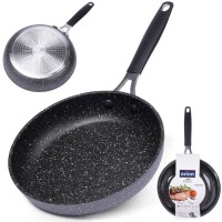 Гранітна сковорода, антипригарна, індукційна, STONER, 20 см, ORION 112926