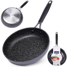 Patelnia tradycyjna, Stoner ORION 112926 — granitowa 20 cm, nieprzywierająca, indukcja