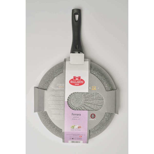 patelnia granitowa Ballarini Ferrara 24 cm indukcyjna do smażenia