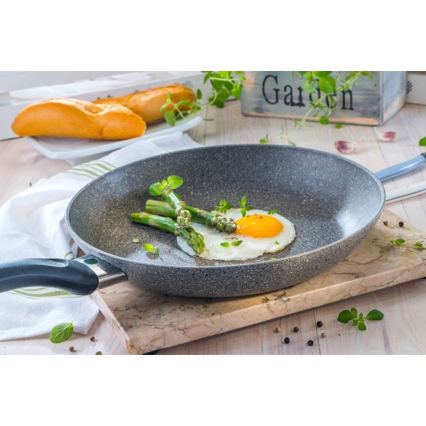patelnia granitowa Ballarini Ferrara 24 cm indukcyjna do smażenia