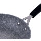 Patelnia Berlinger Haus Stone Touch 28 cm szara do smażenia codziennego