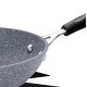 Patelnia Berlinger Haus Stone Touch 28 cm szara do smażenia codziennego