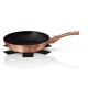 Patelnia granitowa Berlinger Haus Metallic Rose Gold Line 30 cm do smażenia i duszenia
