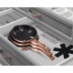 Patelnia granitowa Berlinger Haus Metallic Rose Gold Line 30 cm do smażenia i duszenia