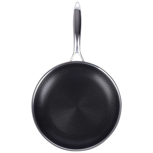 Patelnia tradycyjna Orion COOKCELL 28 cm, stal nierdzewna, nieprzywierająca, indukcja