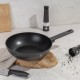 Пательня глибока Berlinger Haus Antracit BH-8123 WOK 28см з титановим покриттям для приготування страв