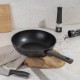 Пательня глибока Berlinger Haus Antracit BH-8123 WOK 28см з титановим покриттям для приготування страв