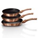 Zestaw patelni Berlinger Haus Metallic Line Rose Gold 20/24/28 cm do gotowania