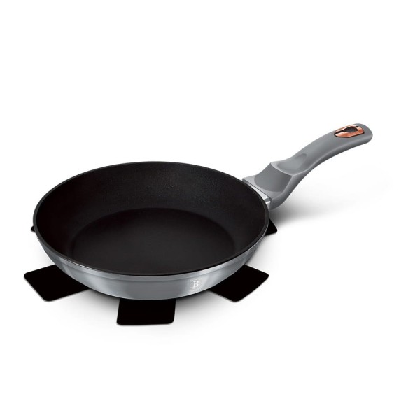 Patelnia granitowa Berlinger Haus Moonlight BH-6002 28 cm do smażenia i przygotowywania dań