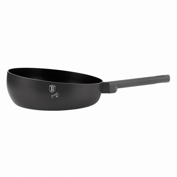 Patelnia głęboka Berlinger Haus Chef Flip 26cm antracyt z powłoką tytanową do smażenia i duszenia