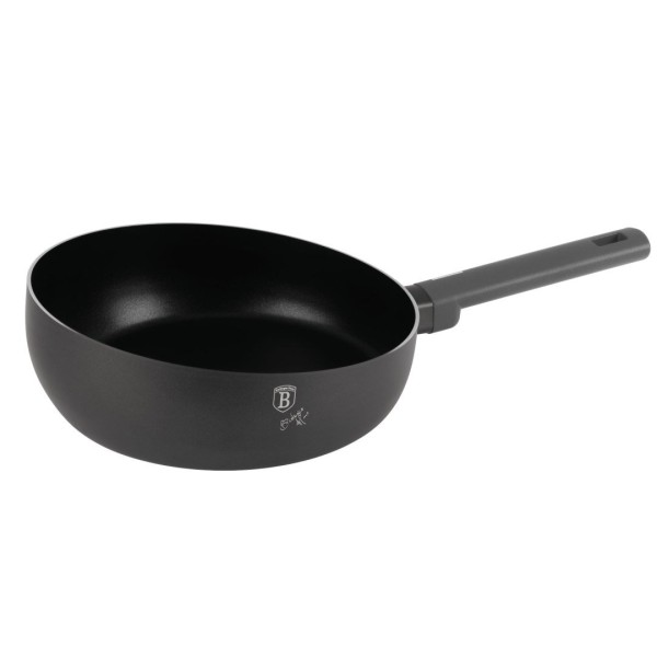 Patelnia głęboka Berlinger Haus Chef Flip 26cm antracyt z powłoką tytanową do smażenia i duszenia