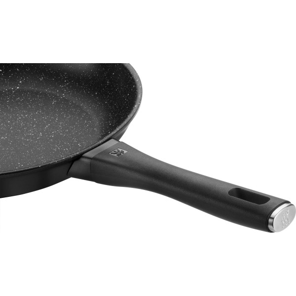 Patelnia granitowa Zwilling Marquina Plus 28 cm z powłoką Duraslide Granite do smażenia i gotowania