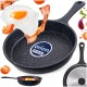Patelnia tradycyjna Orion NON-STICK GRANDE 16 cm — granitowa, do indukcji
