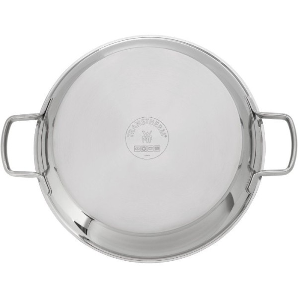 Пательня WMF PermaDur Advance 32 см — для смаження й обрізання стейків, антипригарне покриття