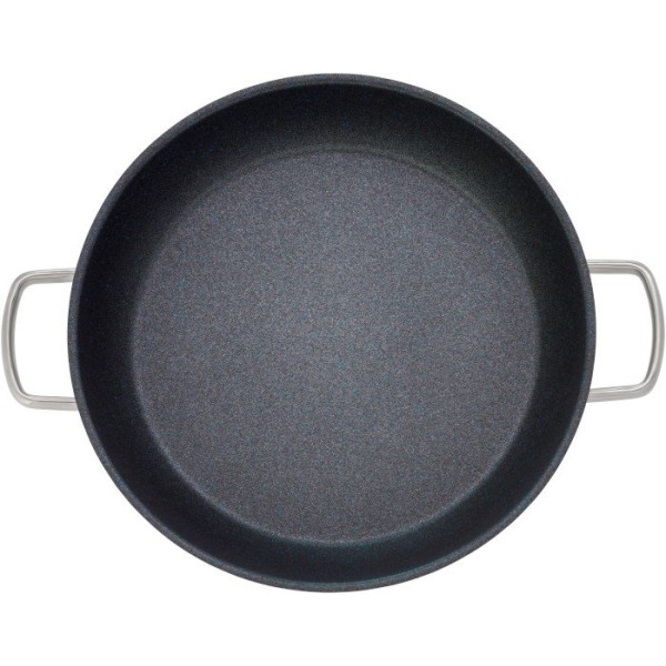 Пательня WMF PermaDur Advance 32 см — для смаження й обрізання стейків, антипригарне покриття